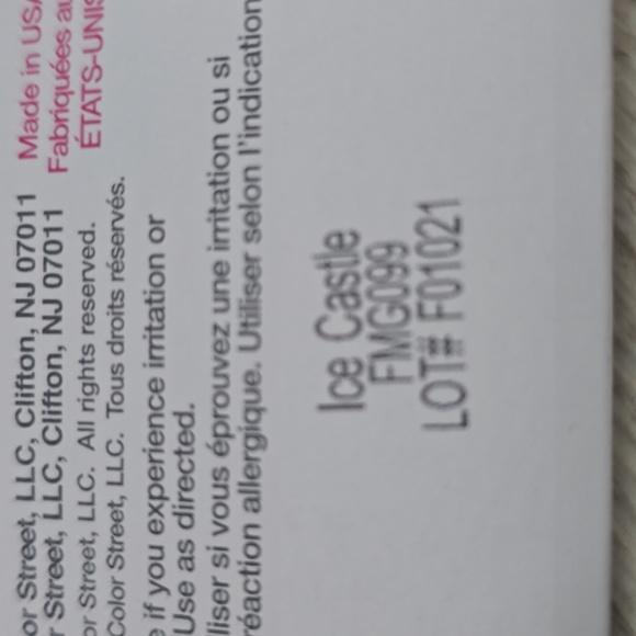 Color Street Ice Castle blue glitter - Picture 9 of 9